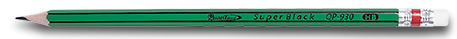 ดินสอดำ QP930 HB สีเขียว Quantum