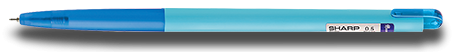 ปากกาเจล SHARP สีฟ้า Quantum