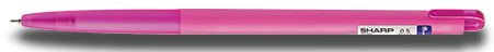ปากกาเจล SHARP สีชมพู Quantum