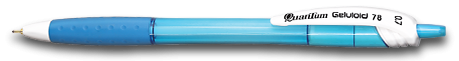 ปากกาลูกลื่น Geluloid 78 สีฟ้า Quantum