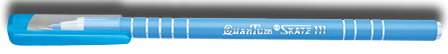 ปากกาลูกลื่น SKATE 111 สีฟ้า Quantum