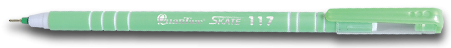 ปากกาลูกลื่น SKATE 117 สีเขียว Quantum