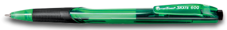 ปากกาลูกลื่น SKATE 600 สีเขียว Quantum
